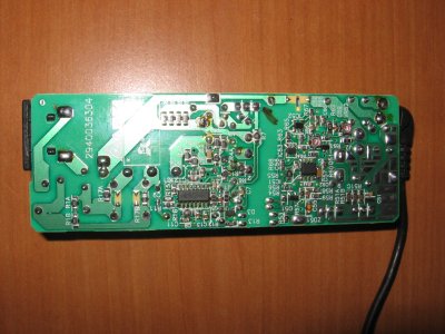 Bottom of adapter PCB