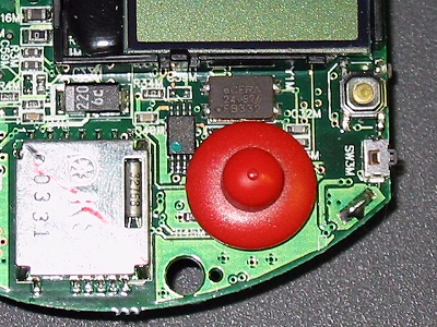 Close up of front side