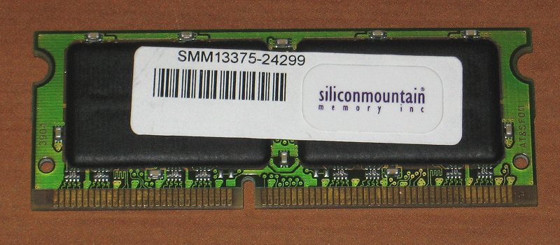 Swissbit 512MB PC133 front